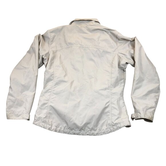 Columbia Sportswear Womens Athletic Jacket Medium Beige Full Zip Outdoors Pocket - Picture 2 of 15